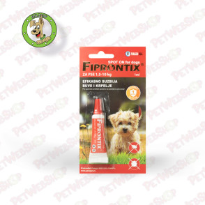 Fiprontix SpotOn - ampule protiv buva i krpelja za pse - blister pakovanje - 1ml