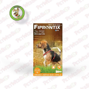 Fiprontix SpotOn - ampule protiv buva i krpelja za srednje pse 10-20kg - 5x2ml