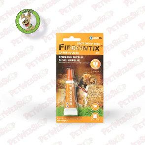 Fiprontix SpotOn - ampule protiv buva i krpelja za srednje pse 10-20kg - blister pakovanje - 2ml