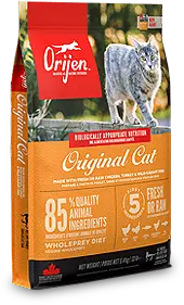 ORIJEN CAT ORIGINAL - HRANA ZA ODRASLE MAČKE - 340G I 1,8KG