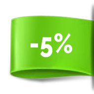 -5 %